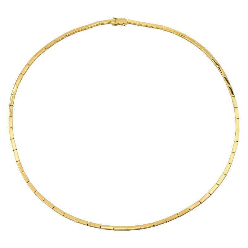 Collar de Oro Amarillo