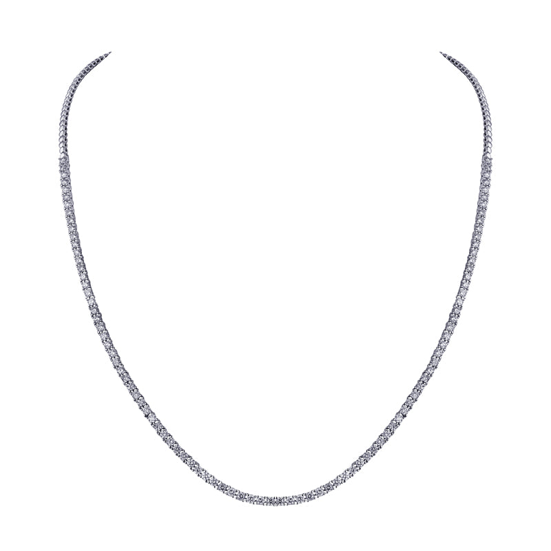 Medio Tennis Necklace 3.03ct