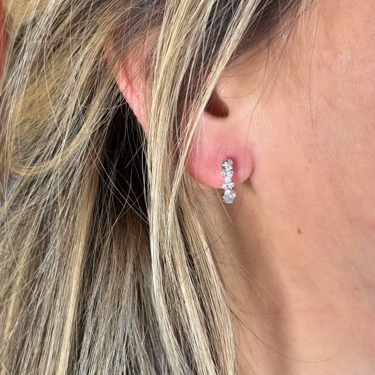 Huggies de Diamantes Multishape