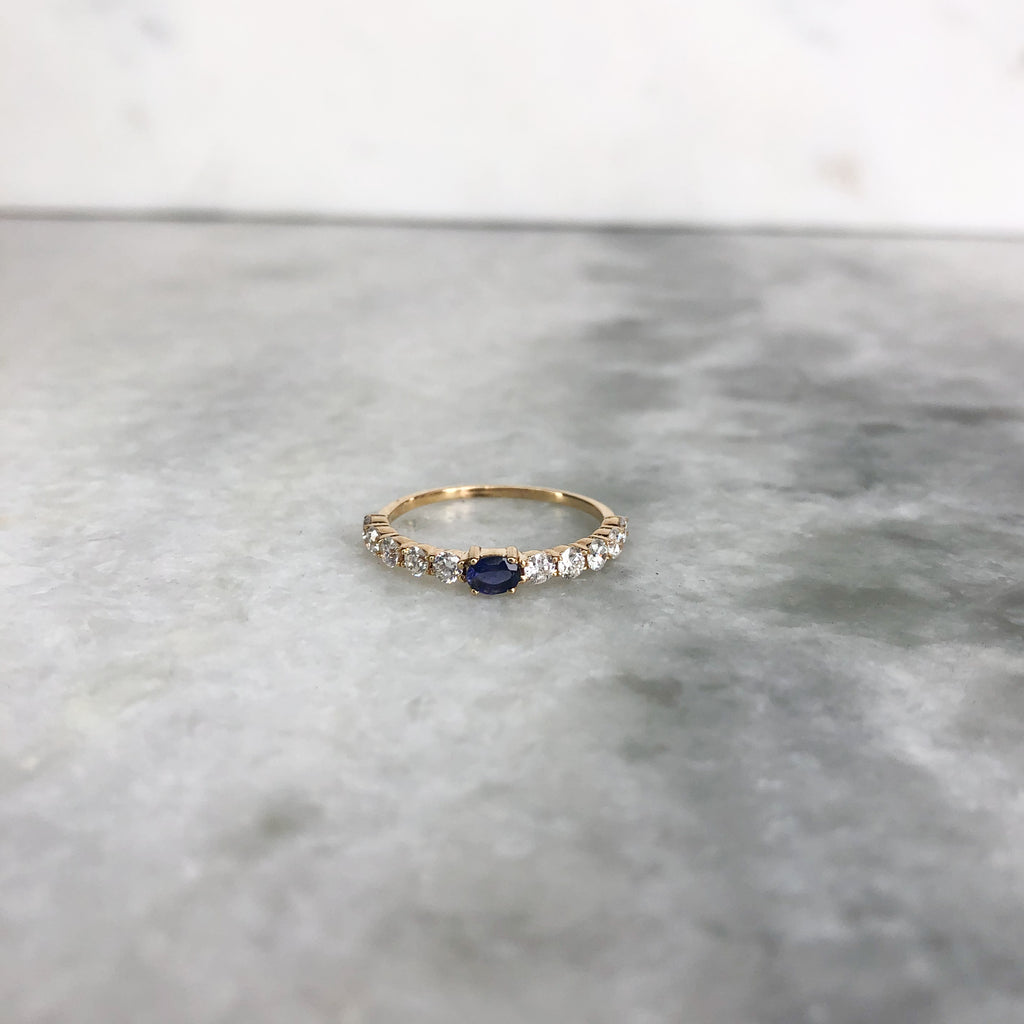 Anillos de Diamantes con Gemas