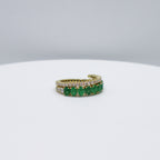 Anillo Flexible con Diamantes