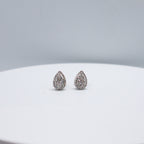 Aretes de Diamantes en Gota