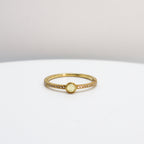 Anillo de Ópalo con Diamantes