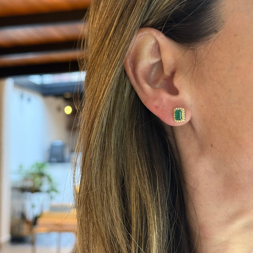 Aretes de Esmeralda