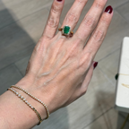 Anillo de Esmeralda con Diamantes