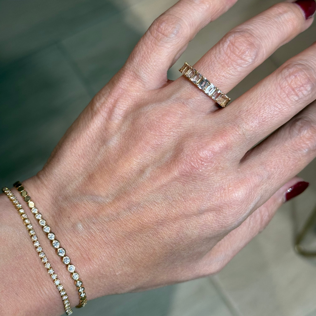 Eternity Ring de Topacios