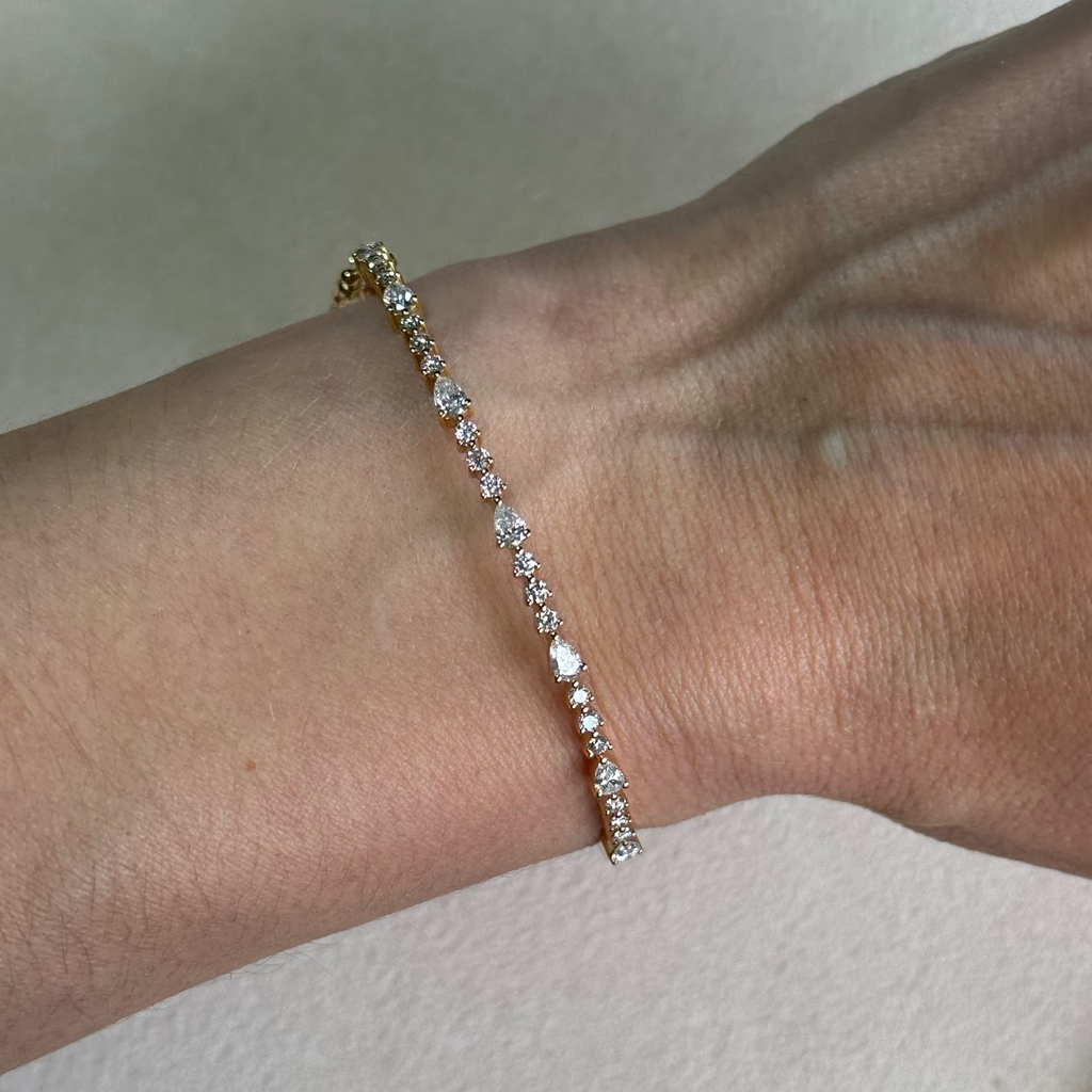 Bangle de Diamantes