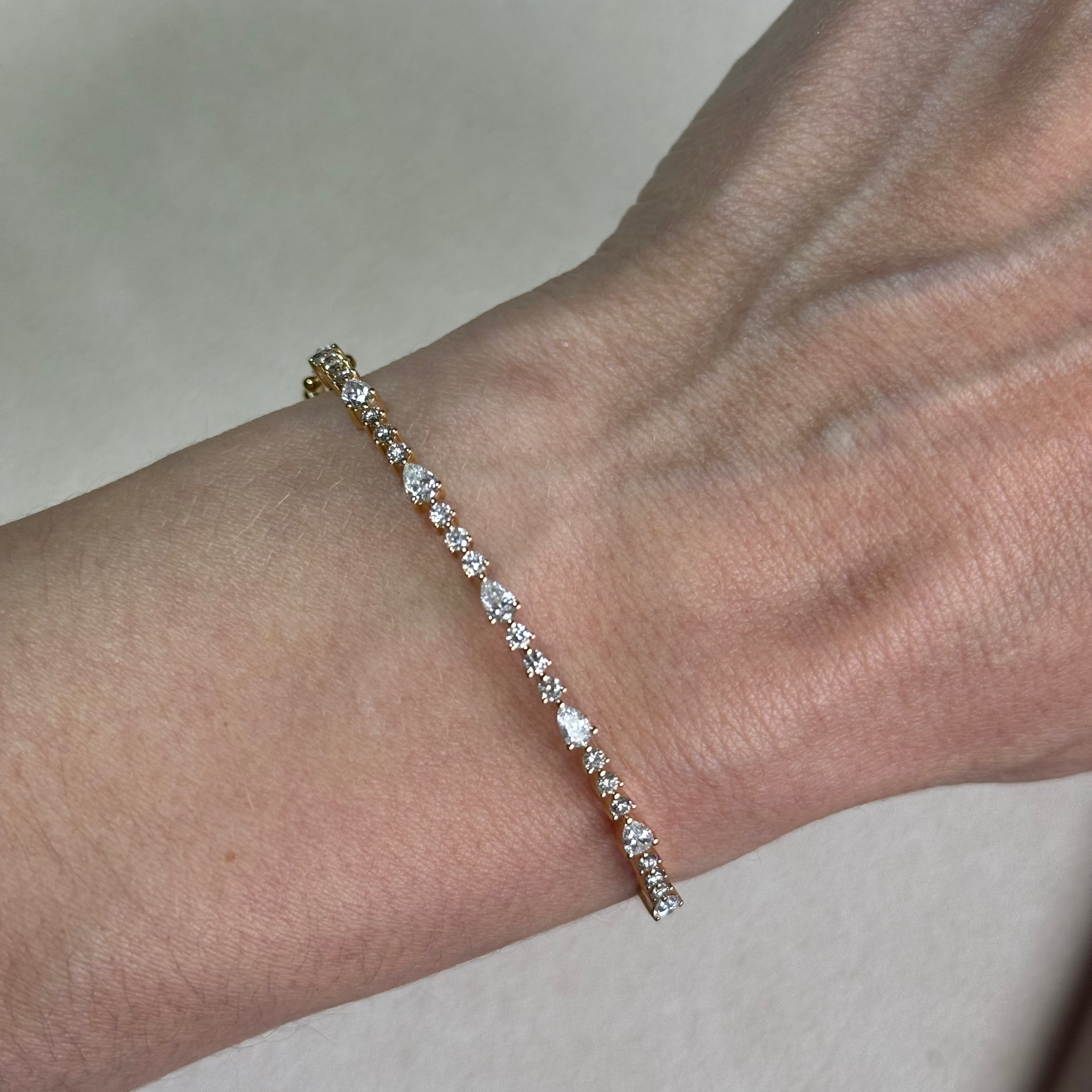 Bangle de Diamantes