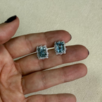 Aretes de Aguamarina