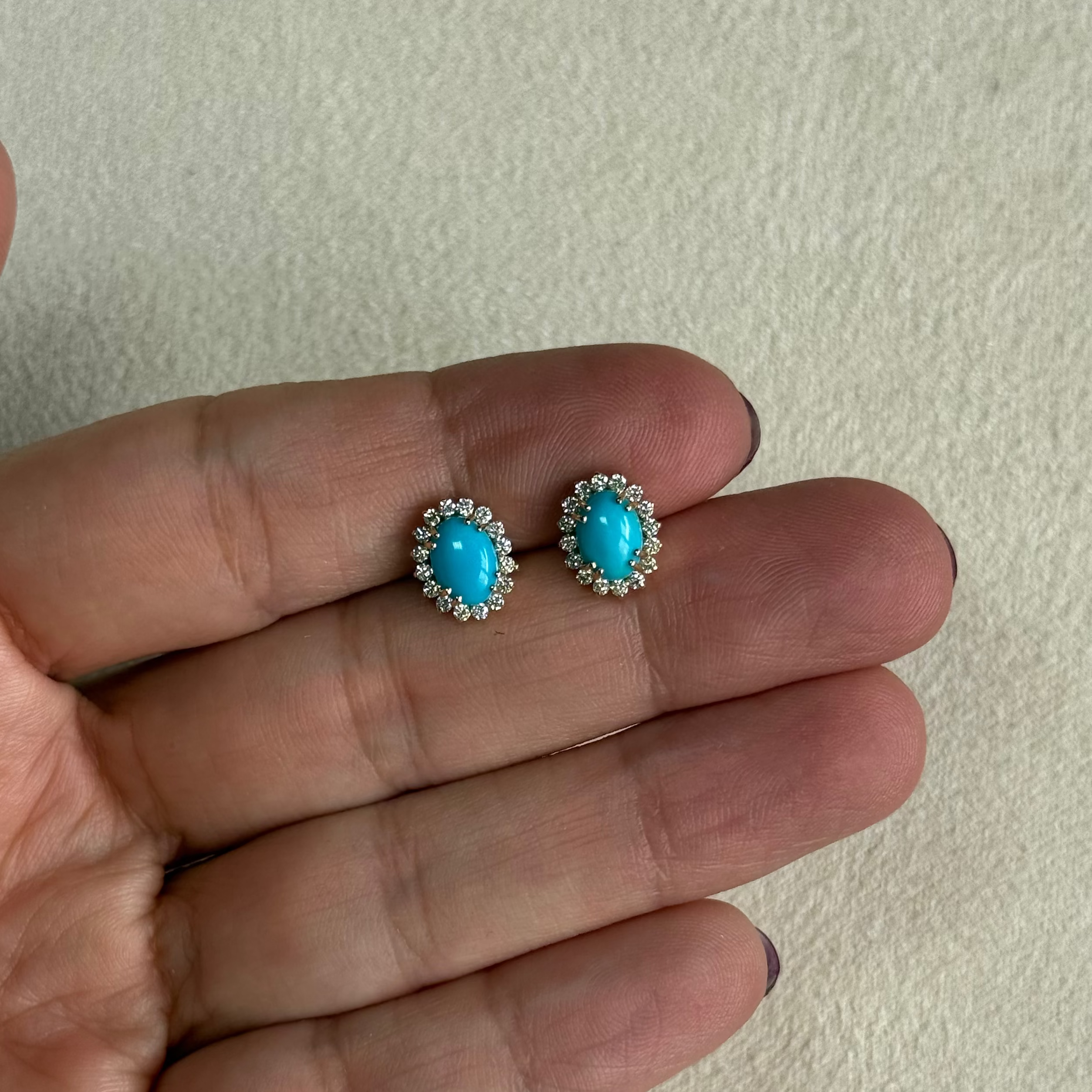 Aretes de Turquesa