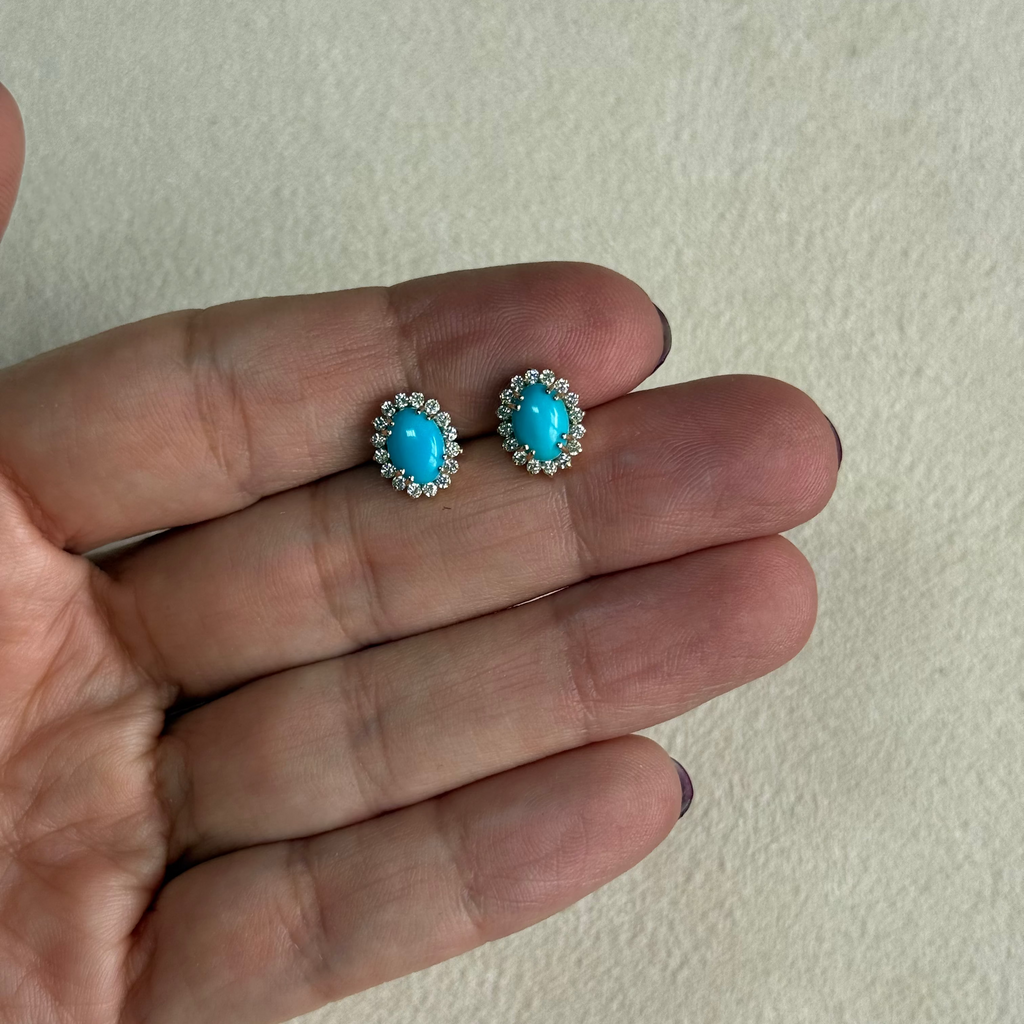 Aretes de Turquesa