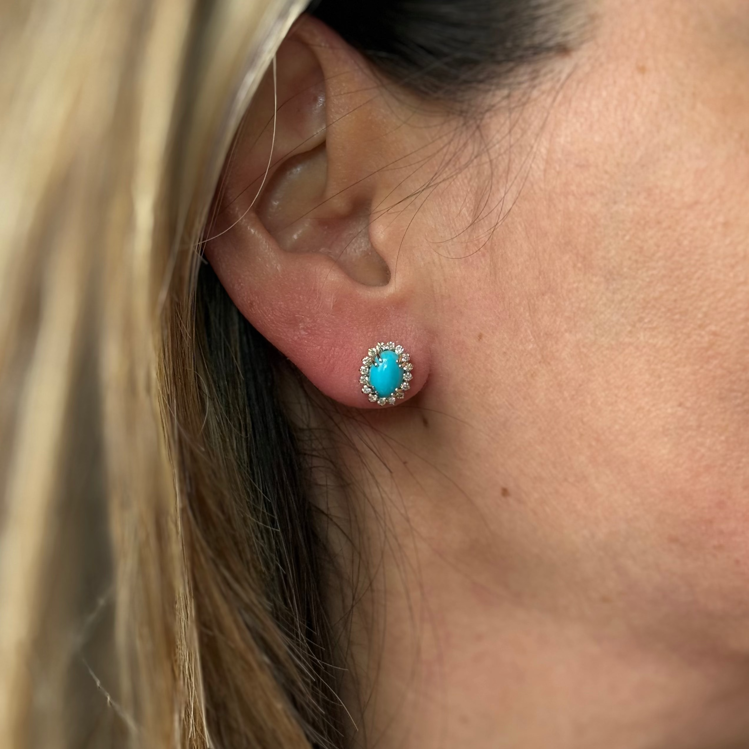 Aretes de Turquesa
