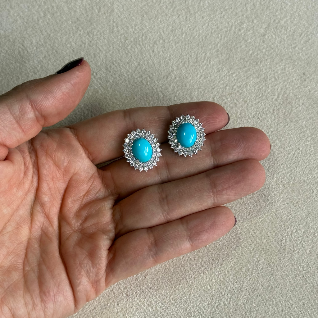 Aretes de Turquesa