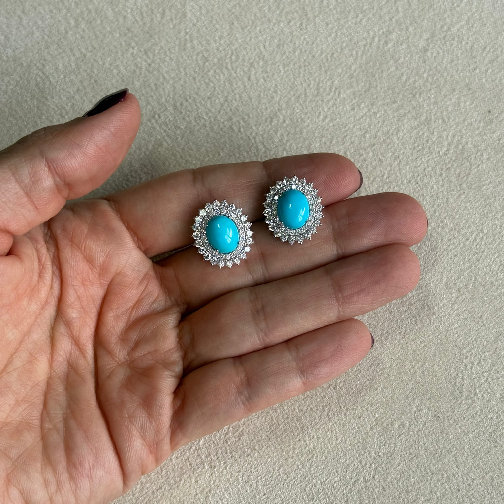 Aretes de Turquesa