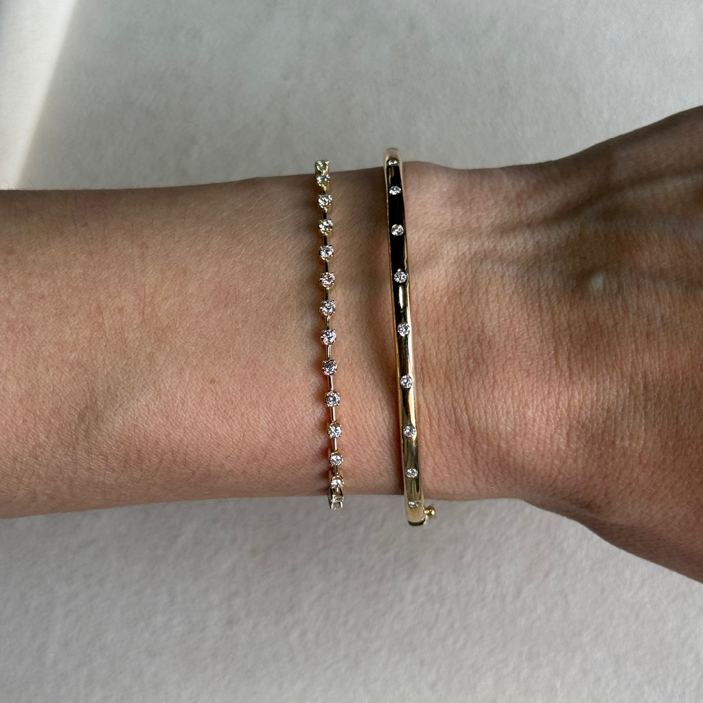 Bangle con Diamantes