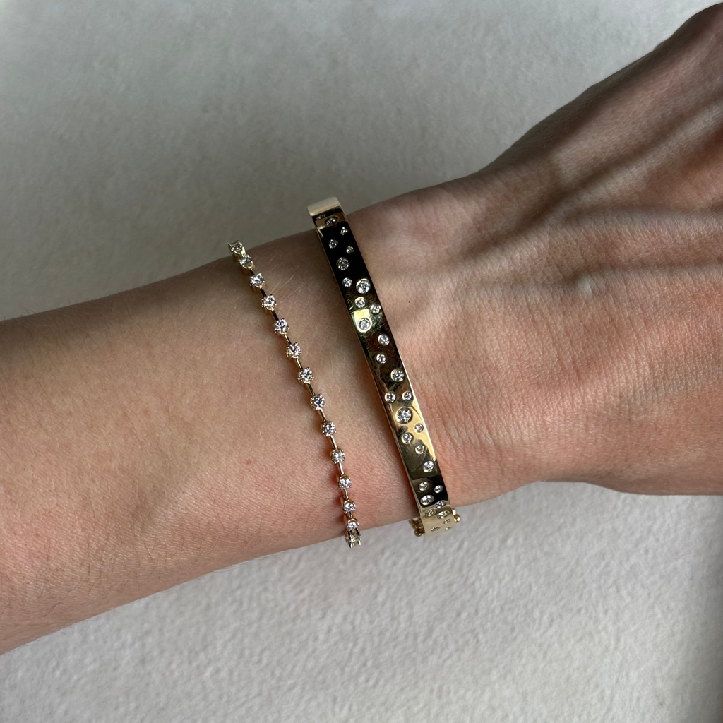Bangle con Diamantes