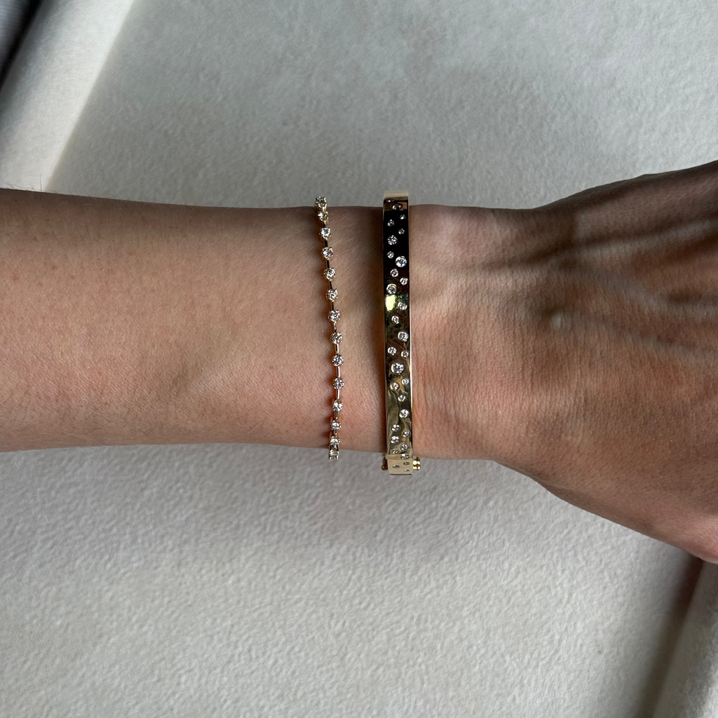 Bangle con Diamantes