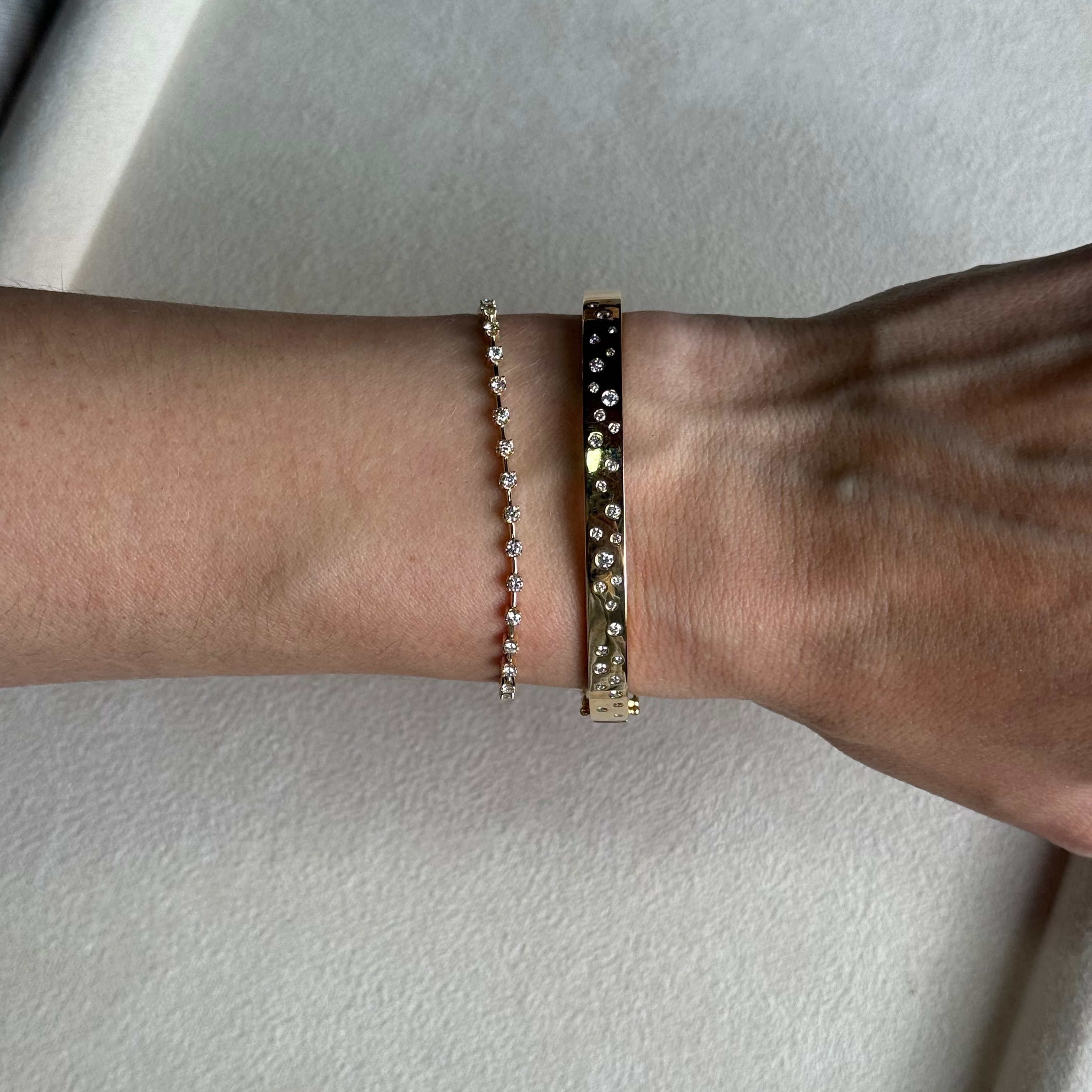 Bangle con Diamantes