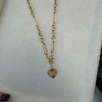 Charm de Corazon con Diamantes