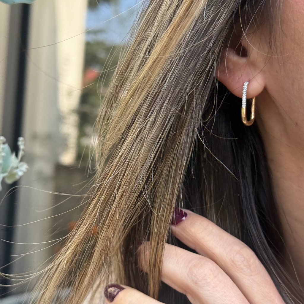 Aretes de Diamantes