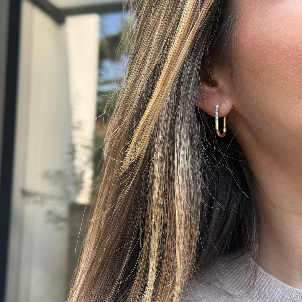 Aretes de Diamantes