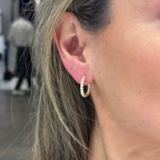 Hoops Diamantes In and Out 19mm