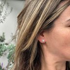 Studs de Diamantes 18k