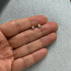 Studs de Diamantes con Bisel