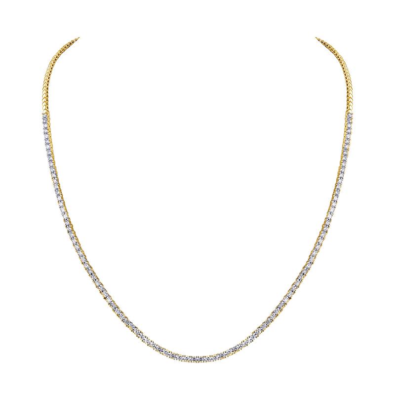 Medio Tennis Necklace 3.03ct